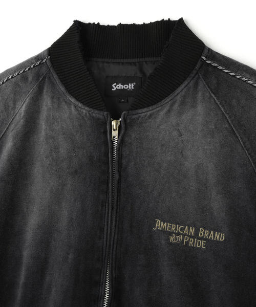 Schott/ショット/EMB. TIGER GRUNGE SOUVENIR JACKET/タイガー