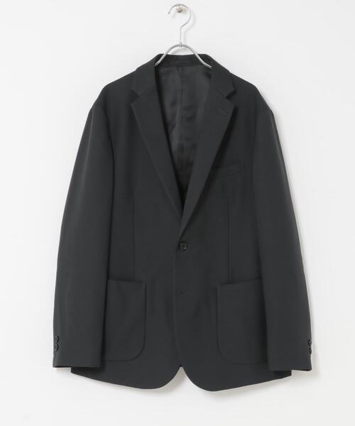 URBAN RESEARCH DOORS(アーバンリサーチドアーズ)の「LIFE STYLE TAILOR ウールライクツイルコンフォータブルジャケット(その他アウター・メンズ・ネイビー/ブラウン系その他/グレー系その他・LARGE/MEDIUM/SMALL/X-LARGE)」の5枚目の写真