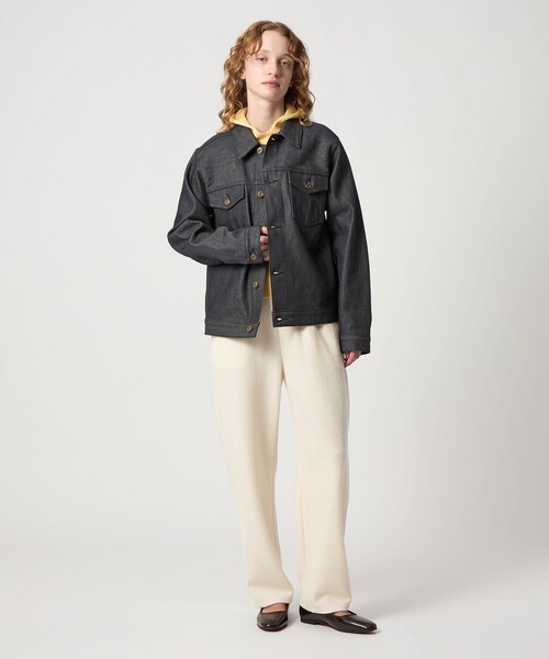 Steven Alan（スティーブンアラン）の「＜Steven Alan＞ブークレ ダンボール パンツ（その他パンツ・レディース・ダークブラウン/ネイビー/オフホワイト・M/S）」の11枚目の写真