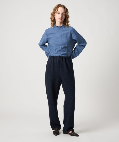 Steven Alan（スティーブンアラン）の「＜Steven Alan＞ブークレ ダンボール パンツ（その他パンツ・レディース・ダークブラウン/ネイビー/オフホワイト・M/S）」の13枚目の写真