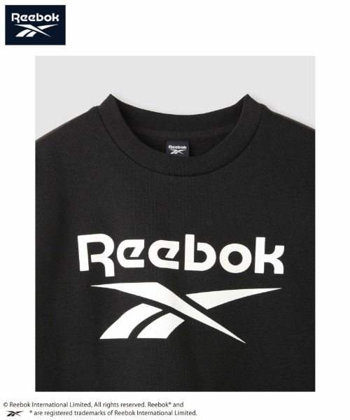セール】Reebok BIGロゴ裏起毛トレーナー（スウェット）｜Reebok