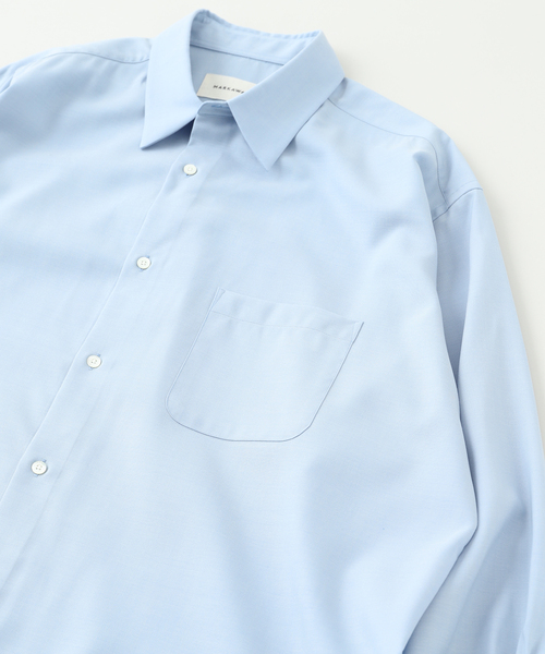 markaware(マーカウェア)の「MARKAWARE (マーカウェア) COMFORT FIT シャツ(シャツ/ブラウス・メンズ・ブラック/ブルー系その他・2/3)」の6枚目の写真