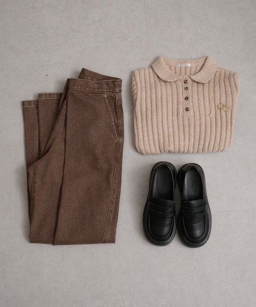 raffime（ラフィミー）の「厚底ローファー（ローファー・レディース・ブラック/ダークブラウン・SMALL/LARGE/MEDIUM）」の10枚目の写真