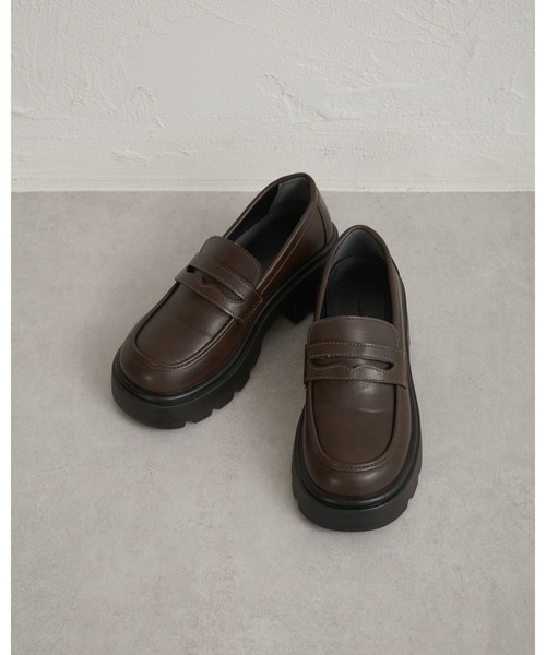 raffime（ラフィミー）の「厚底ローファー（ローファー・レディース・ブラック/ダークブラウン・SMALL/LARGE/MEDIUM）」の11枚目の写真
