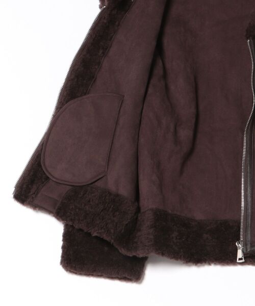SUWDEE(スーディー)の「boa side belt zip up coat(その他アウター・レディース・モカ・FREE)」の17枚目の写真