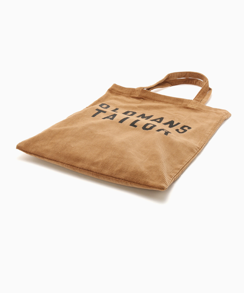 journal standard Furniture (ジャーナルスタンダードファニチャー)の「【R&D.M.Co/オールドマンズテイラー】OMT PRINT TOTE CORDUROY トートバッグ(トートバッグ・レディース・ブラウン/ネイビー・FREE)」の4枚目の写真