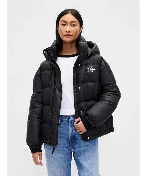 セール】GAPロゴ パファージャケット（ダウンジャケット/コート）｜GAP