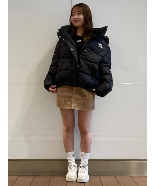 セール】GAPロゴ パファージャケット（ダウンジャケット/コート）｜GAP