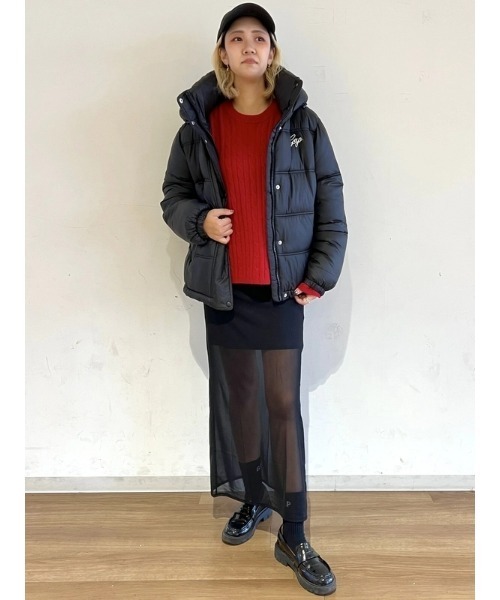 セール】GAPロゴ パファージャケット（ダウンジャケット/コート）｜GAP