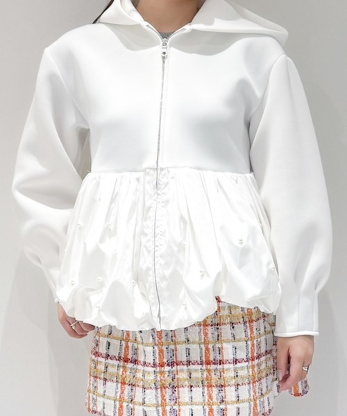 セール】パールボンディングパーカー（パーカー）｜Chesty（チェス