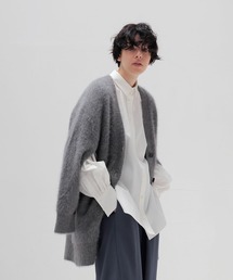 DRESSLAVE | fox cashmere slit sleeve cardigan(フォックスカシミヤスリットスリーブカーディガン)(カーディガン/ボレロ)