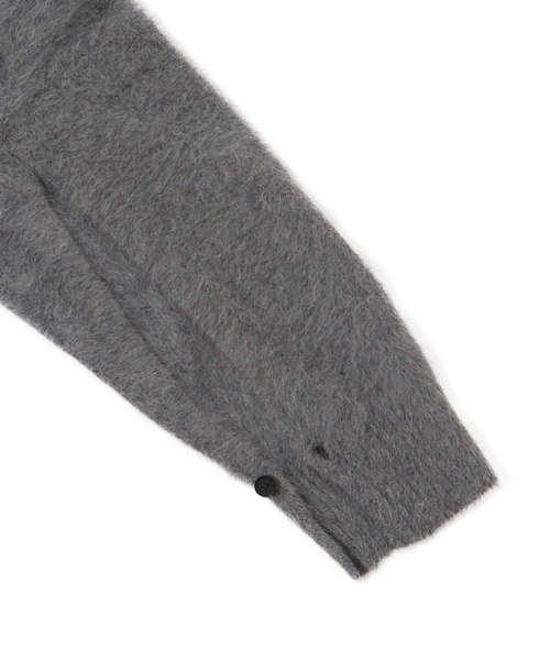 DRESSLAVE（ドレスレイブ）の「fox cashmere slit sleeve cardigan(フォックスカシミヤスリットスリーブカーディガン)（カーディガン/ボレロ・レディース・グレー/カーキ・38）」の20枚目の写真