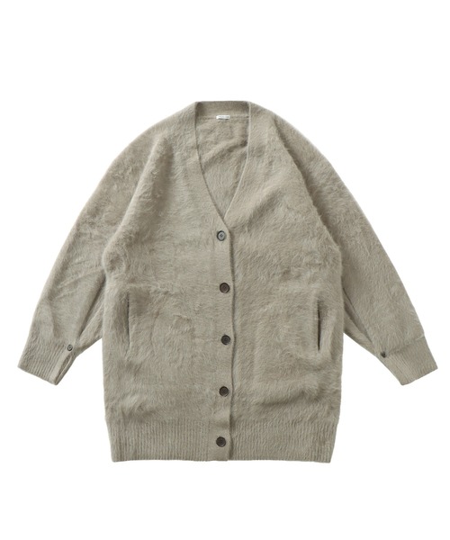 DRESSLAVE（ドレスレイブ）の「fox cashmere slit sleeve cardigan(フォックスカシミヤスリットスリーブカーディガン)（カーディガン/ボレロ・レディース・グレー/カーキ・38）」の21枚目の写真