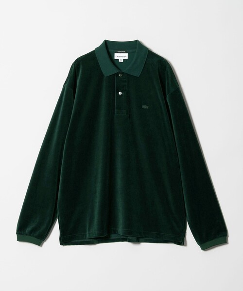 ＜LACOSTE for BEAUTY&YOUTH＞ ベロア ポロシャツ LACOSTE for BEAUTY&YOUTH＞ ベロア ポロシャツ（ポロシャツ