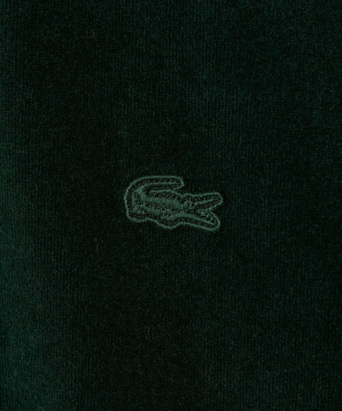 LACOSTE（ラコステ）の「＜LACOSTE for BEAUTY&YOUTH＞ ベロア ポロシャツ（ポロシャツ・メンズ・ダークグリーン/ネイビー・S/XL/M/L）」の11枚目の写真