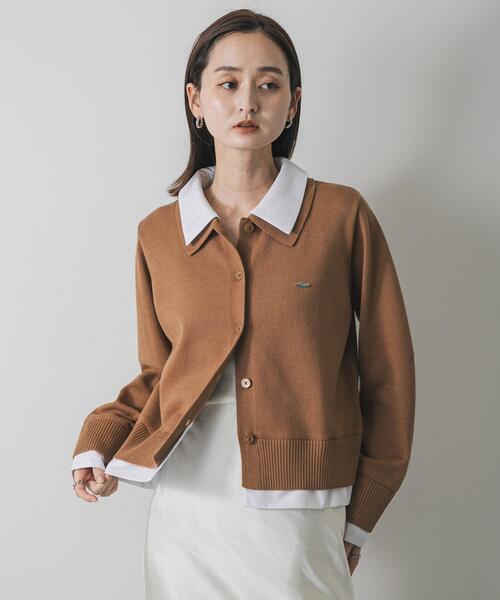 シャツドッキングニットカーディガン（ニット/セーター）｜SENSE OF