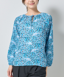 NARACAMICIE | 【NARACAMICIE】GENIUS森と湖柄リボン付きプルオーバー(シャツ/ブラウス)