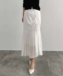 CENEA（セネア）の「ドロストギャザーフレアスカート（スカート）」