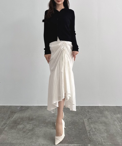CENEA（セネア）の「ドロストギャザーフレアスカート（スカート）」 - WEAR
