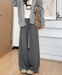 REBALANCE | レディースチェック柄パンツ(その他パンツ)