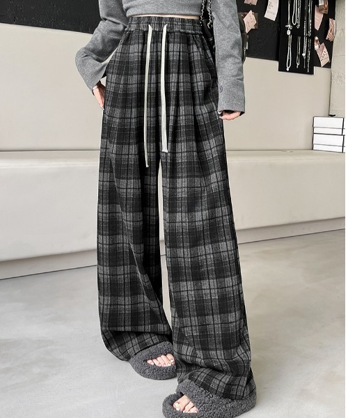 REBALANCE（リバランス）の「レディースチェック柄パンツ（その他パンツ・レディース・B/A/C/D/E/F・MEDIUM/LARGE/X-LARGE）」の5枚目の写真