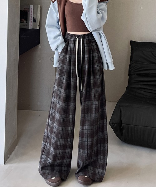 REBALANCE（リバランス）の「レディースチェック柄パンツ（その他パンツ・レディース・B/A/C/D/E/F・MEDIUM/LARGE/X-LARGE）」の6枚目の写真