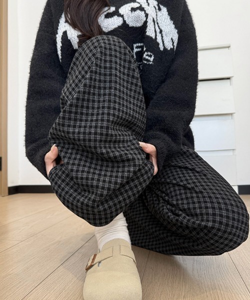 REBALANCE（リバランス）の「レディースチェック柄パンツ（その他パンツ・レディース・B/A/C/D/E/F・MEDIUM/LARGE/X-LARGE）」の8枚目の写真
