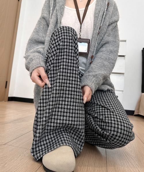 REBALANCE（リバランス）の「レディースチェック柄パンツ（その他パンツ・レディース・B/A/C/D/E/F・MEDIUM/LARGE/X-LARGE）」の9枚目の写真
