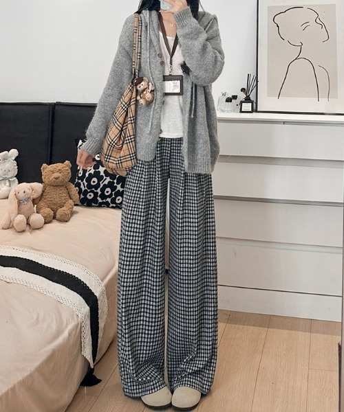 REBALANCE（リバランス）の「レディースチェック柄パンツ（その他パンツ・レディース・B/A/C/D/E/F・MEDIUM/LARGE/X-LARGE）」の15枚目の写真