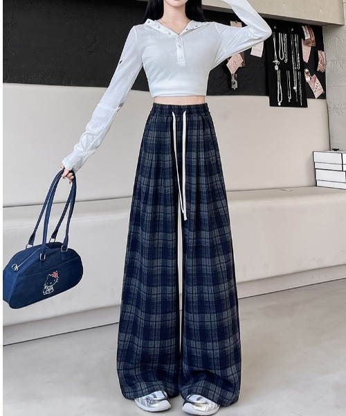 REBALANCE（リバランス）の「レディースチェック柄パンツ（その他パンツ・レディース・B/A/C/D/E/F・MEDIUM/LARGE/X-LARGE）」の21枚目の写真