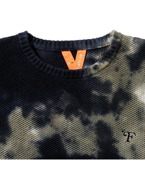 FLATLUX（フラットラックス）の「"FLATLUX Moss Sweater ""2025""（フラットラックス モスセーター ""2025""）"（ニット/セーター・メンズ・グリーン系・MEDIUM）」の3枚目の写真