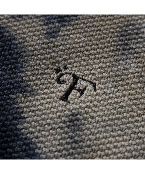 FLATLUX（フラットラックス）の「"FLATLUX Moss Sweater ""2025""（フラットラックス モスセーター ""2025""）"（ニット/セーター・メンズ・グリーン系・MEDIUM）」の4枚目の写真