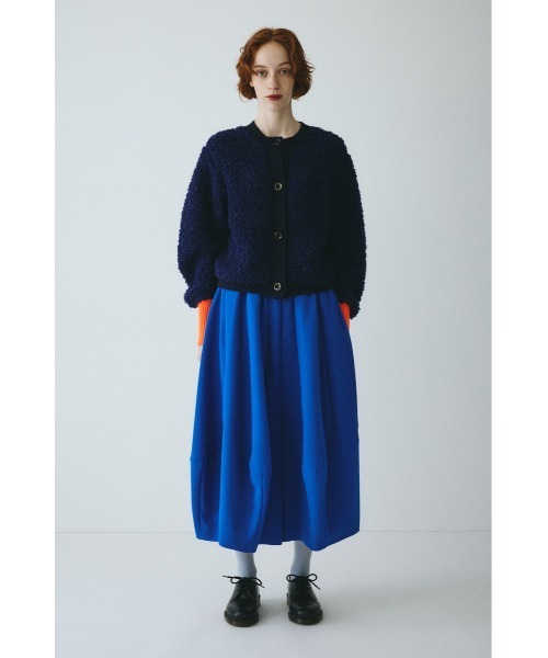 HeRIN.CYE(ヘリンドットサイ)の「Loop yarn knit cardigan ループヤーンニットカーディガン(カーディガン/ボレロ・レディース・グレー/ライトベージュ/ネイビー・FREE)」の6枚目の写真