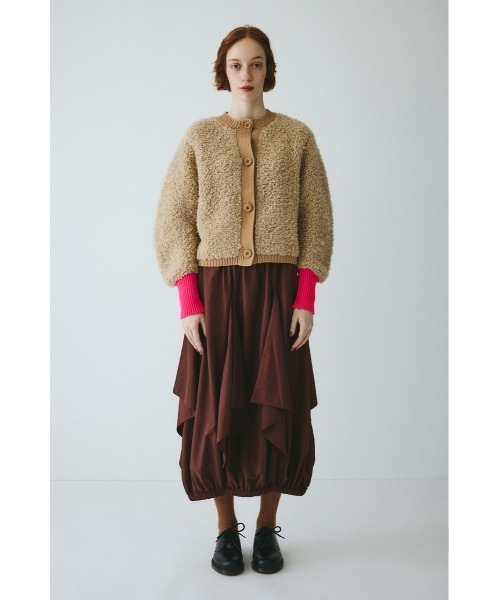 HeRIN.CYE(ヘリンドットサイ)の「Loop yarn knit cardigan ループヤーンニットカーディガン(カーディガン/ボレロ・レディース・グレー/ライトベージュ/ネイビー・FREE)」の14枚目の写真