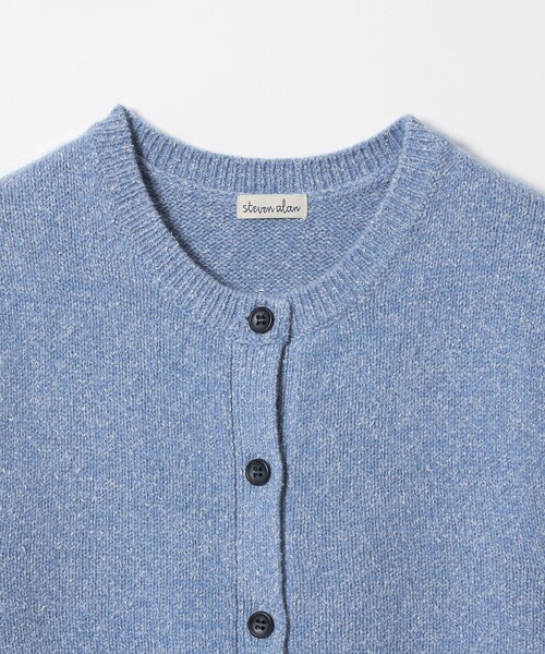 Steven Alan（スティーブンアラン）の「＜Steven Alan＞ウール シルク クルーネック ベスト（ベスト・レディース・ベージュ/ライトブルー・FREE）」の10枚目の写真