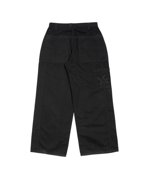 THECOLDESTMOMENT（ザコールデストモーメント）の「TCM stitch cargo pants (black)（その他パンツ・レディース・その他・SMALL/MEDIUM/LARGE）」の4枚目の写真