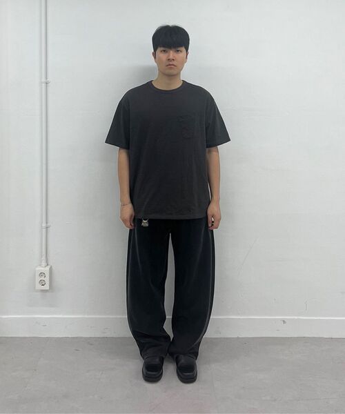 Millo Archive（ミロ アーカイブ）の「リフレクトカーブドスウェットパンツ [シメントベージュ]（スウェットパンツ・メンズ・その他・LARGE/X-LARGE/SMALL/MEDIUM）」の6枚目の写真