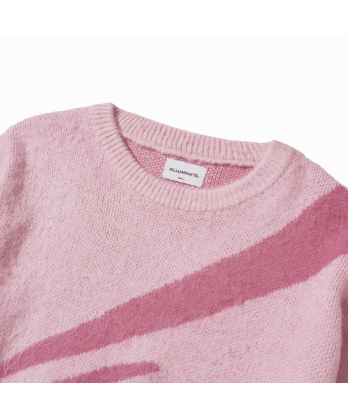 F.ILLUMINATE（フィルミネイト）の「シンボルジャガードラウンドニット-ピンク（ニット/セーター・メンズ・その他・SMALL/MEDIUM/LARGE）」の7枚目の写真