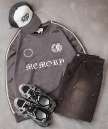 #MEMORY（メモリー）の「【MEMORY】フェイクスエード ゲームシャツ / Faux Suede Game Shirt（スウェット）」
