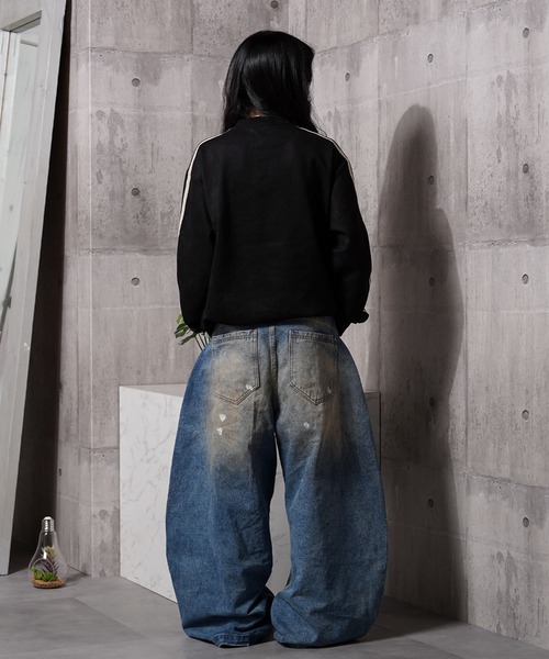 #MEMORY（メモリー）の「【MEMORY】フェイクスエード ゲームシャツ / Faux Suede Game Shirt（スウェット・メンズ・チャコールグレー/ブラック・M/L）」の11枚目の写真