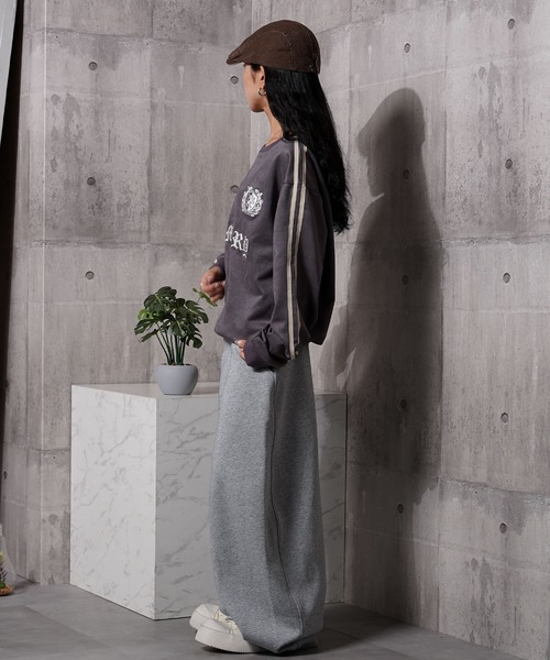 #MEMORY（メモリー）の「【MEMORY】フェイクスエード ゲームシャツ / Faux Suede Game Shirt（スウェット・メンズ・チャコールグレー/ブラック・M/L）」の17枚目の写真