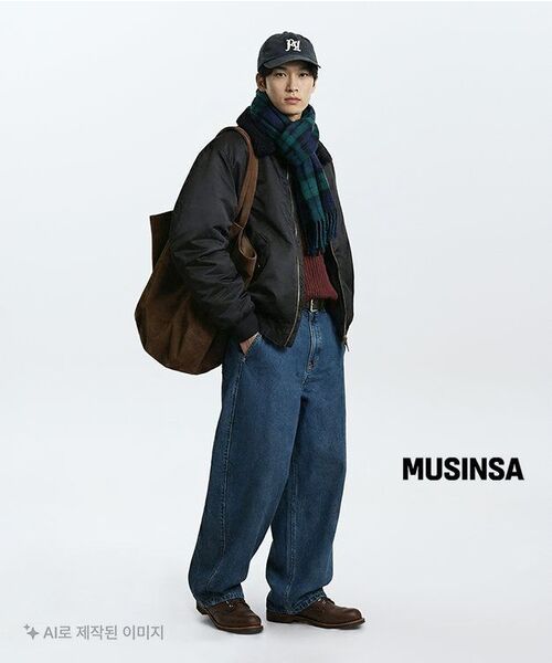 MUSINSA STANDARD（ムシンサスタンダード）の「コットンリブクルーネックニット[バーガンディ]（ニット/セーター・メンズ・その他・SMALL/MEDIUM/LARGE/X-LARGE/XX-LARGE）」の10枚目の写真