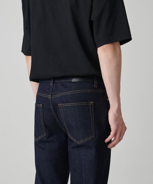 MUSINSA STANDARD（ムシンサスタンダード）の「KIPAS スリムクロップデニムパンツ [ディープインディゴ]（デニムパンツ・メンズ・その他・38/34/28/29/32/30/31/33/26/27）」の6枚目の写真