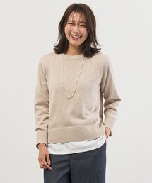 Reeves Shine クルーネック ニット