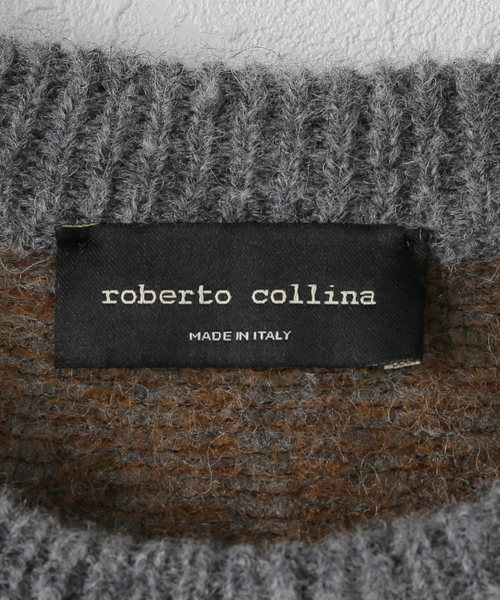 IENA（イエナ）の「ROBERTO COLLINA/ロベルトコリーナ GIROCOLLO CROPPED ニット 253F23001（ニット/セーター・レディース・カーキ・FREE）」の8枚目の写真