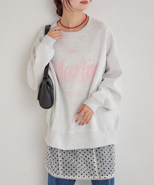 mystic（ミスティック）の「ドットチュールキャミチュニック（キャミソール・レディース・ブラック/オフホワイト/ベージュ・FREE）」の9枚目の写真