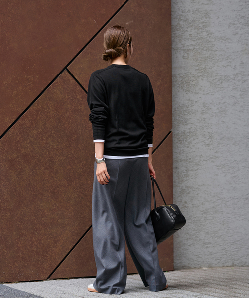 ≪WEB限定 / 追加≫AULENTTI/オウレンティ 別注ロングハンドルボストン