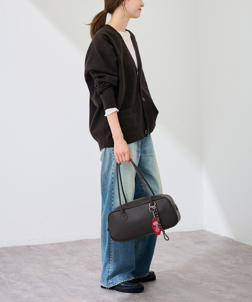 【本日限定】☆新品☆ 【オウレンティ】別注ロングハンドルボストン ≪WEB限定 / 追加≫AULENTTI/オウレンティ 別注ロングハンドルボストン