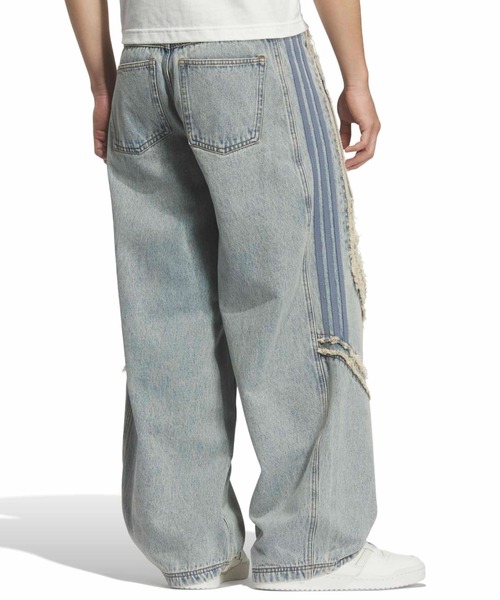 adidas(アディダス)の「adidas TG WIDE DENIM PANTS / アディダス チームガイスト ワイド D パンツ(デニムパンツ・メンズ・インディゴブルー・24inch/25inch/26inch/30inch/32inch/34inch/36inch)」の9枚目の写真