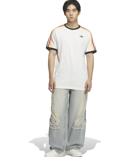 adidas(アディダス)の「adidas TG WIDE DENIM PANTS / アディダス チームガイスト ワイド D パンツ(デニムパンツ・メンズ・インディゴブルー・24inch/25inch/26inch/30inch/32inch/34inch/36inch)」の10枚目の写真